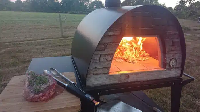 barbecue four à bois