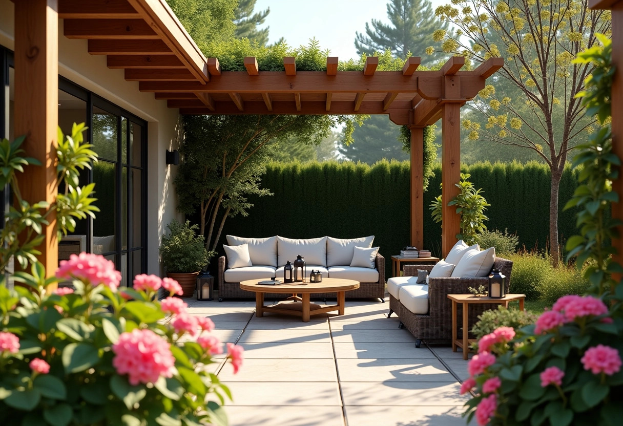 pergola jardin