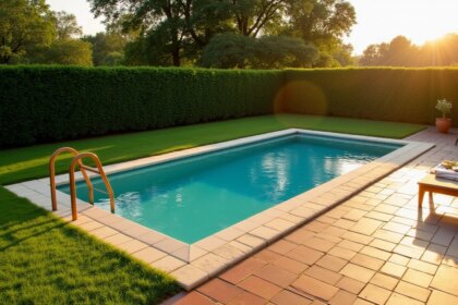 Choisir une piscine coque rectangulaire adaptée à votre jardin