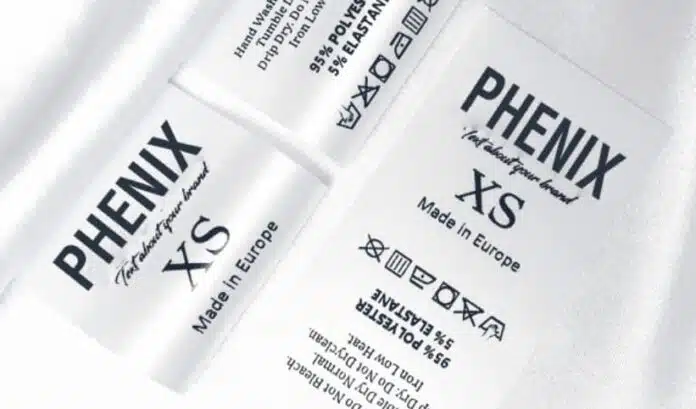 Phenix - Les différents types d’étiquettes vêtements