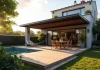 pergola bioclimatique moderne