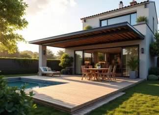 pergola bioclimatique moderne