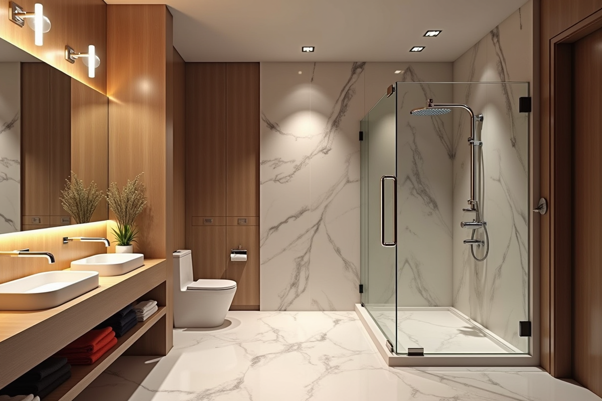 éclairage salle de bain