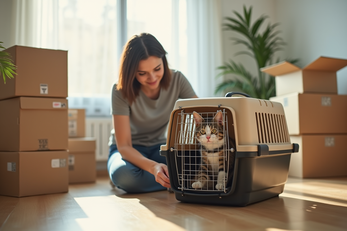 chat déménagement
