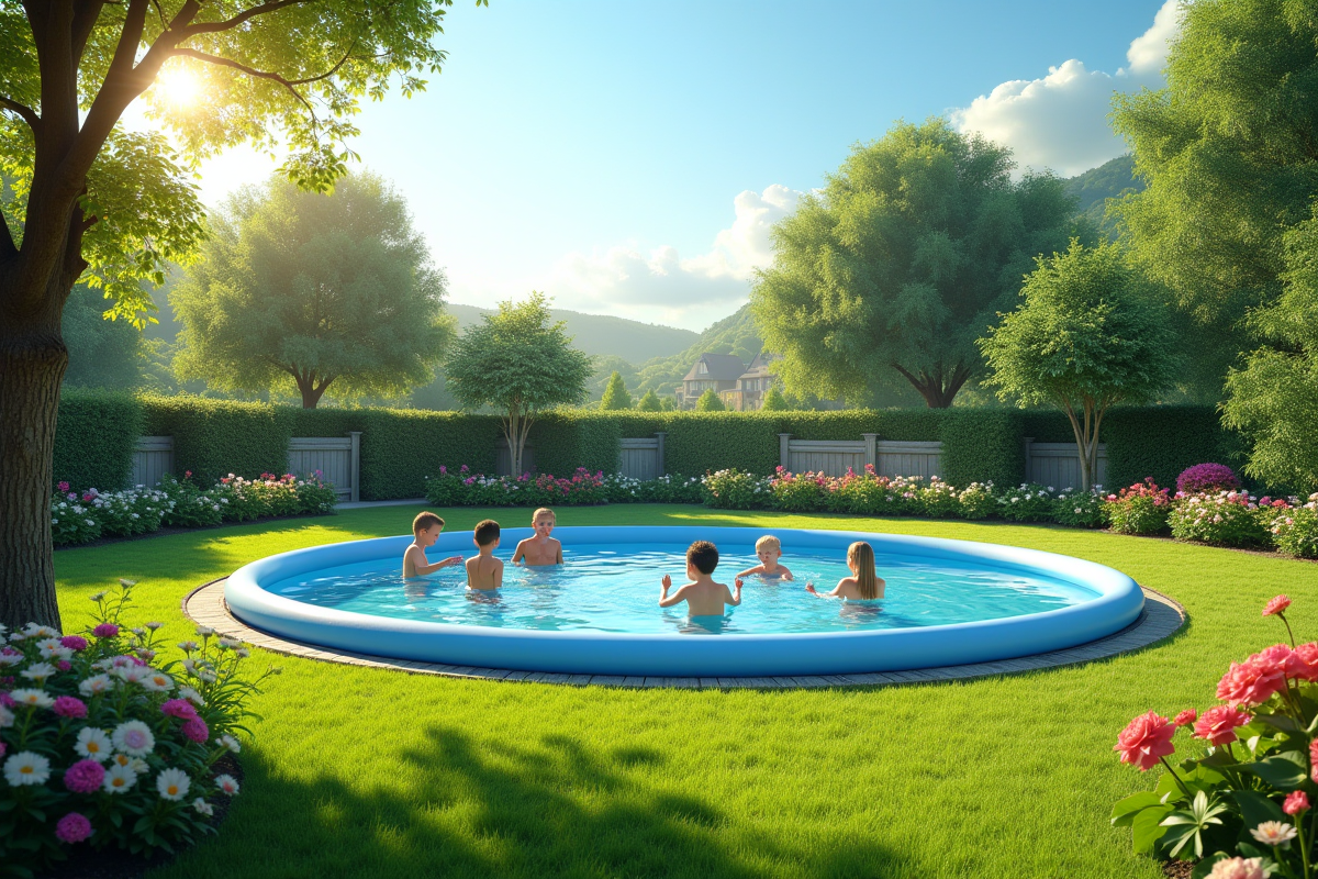 piscine jardin