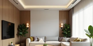 salon design appartement
