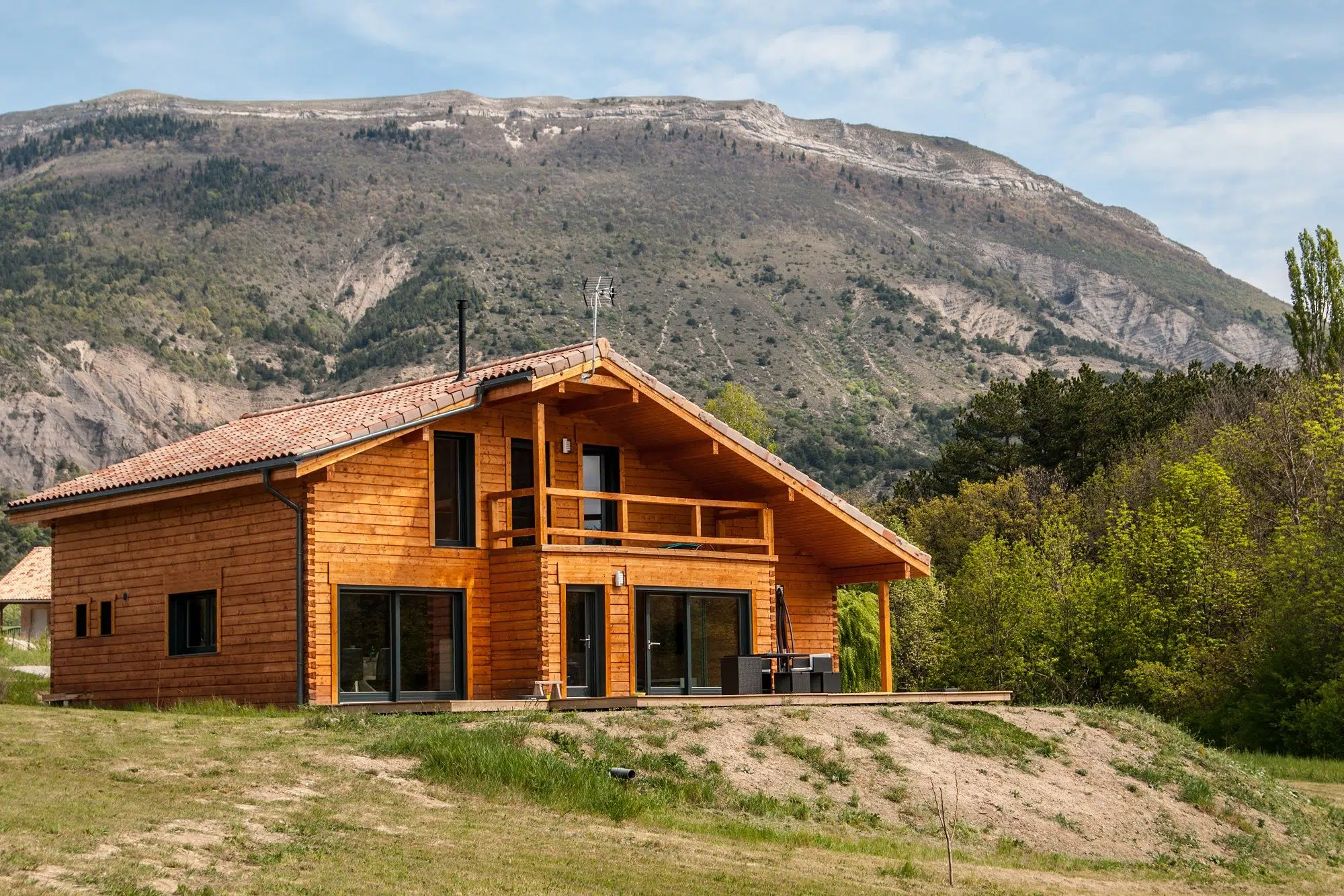 sont les bienfaits d'une maison en bois